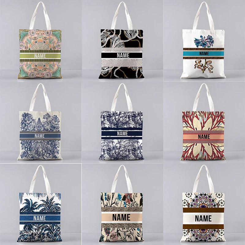 Luxury Bags Brand Names - حقيبة حمل قماش للنساء ، قابلة