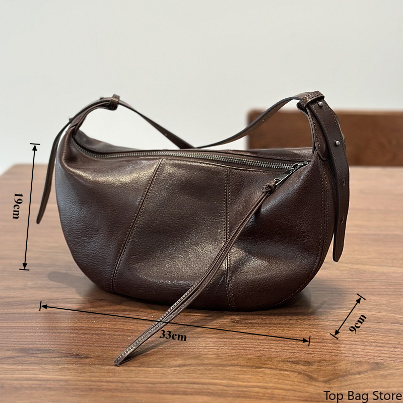 حقيبة هوبو نسائية من الجلد الط - مراجعة Quiet Luxury Bags Crossbody وسعره