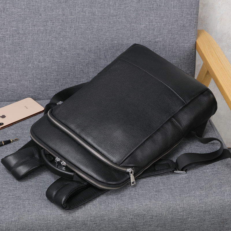 حقيبة ظهر من الجلد الطبيعي للر - مراجعة Briefcase Leather Slim وسعره