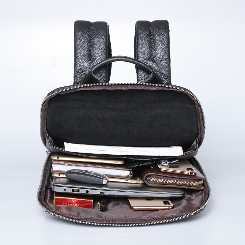 حقيبة ظهر من الجلد الطبيعي للر - مراجعة Briefcase Leather Slim وسعره