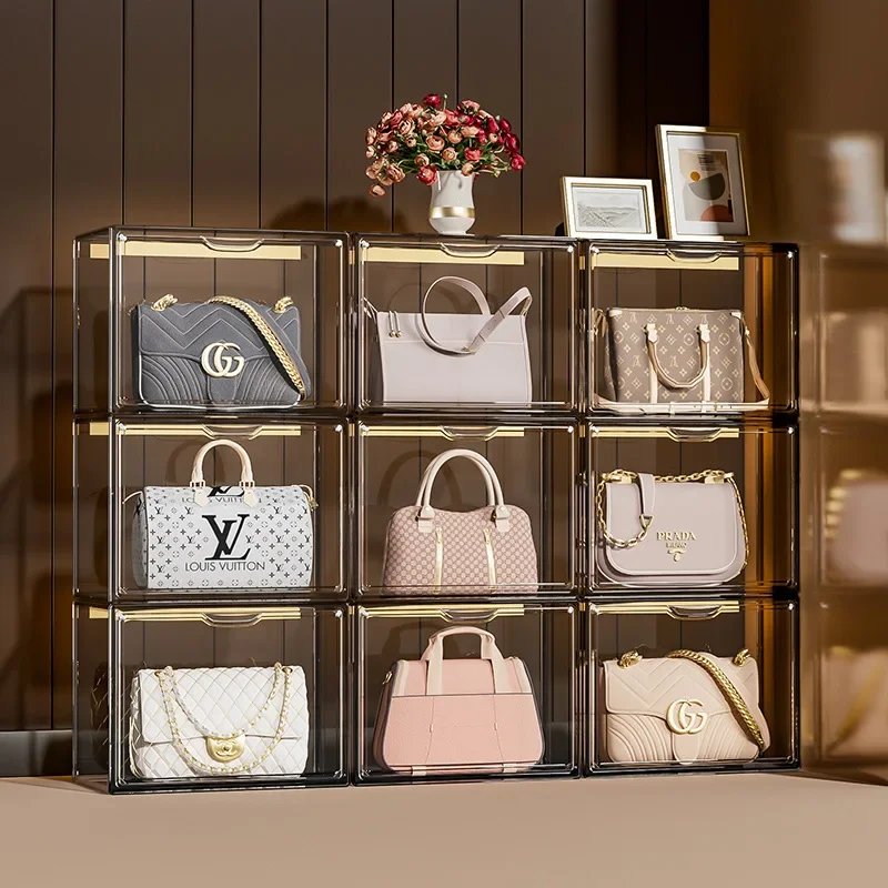 صندوق تخزين الحقائب، رف تخزين  - مراجعة Luxury Bags Brand Names وسعره