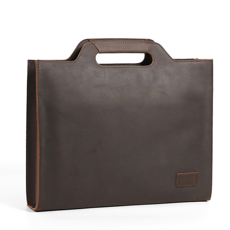 Newsbird سميكة جلد أسود حقيبة  - مراجعة Briefcase Leather Slim وسعره