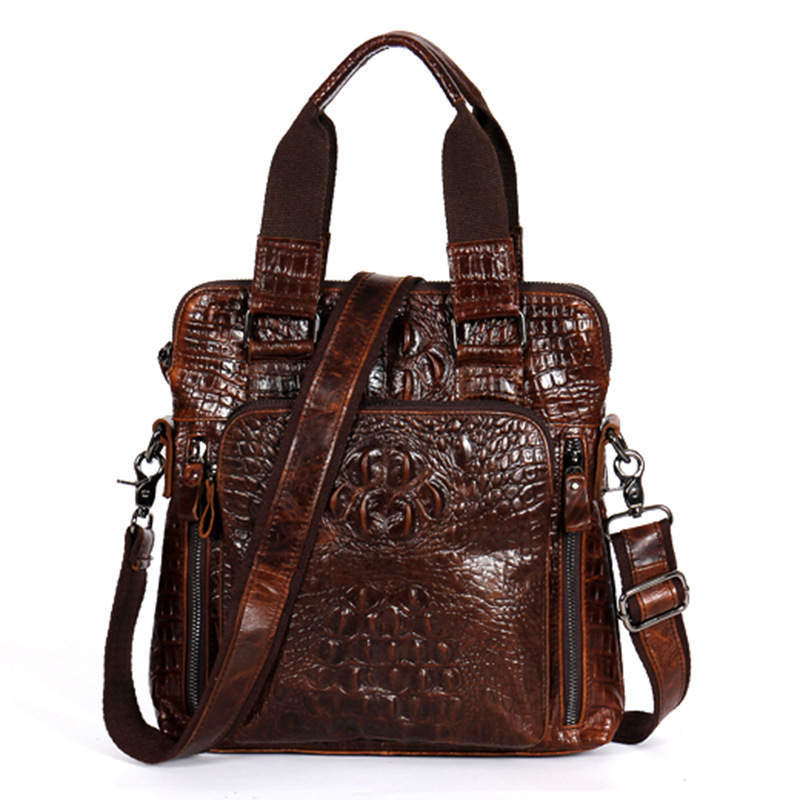 حقيبة كمبيوتر محمول عمودية رفي - مراجعة Briefcase Leather Slim وسعره
